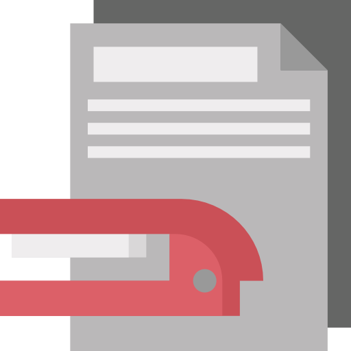 Stapler free icon Stapler free icon