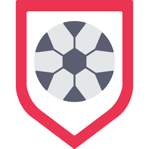 insignia de fútbol icono gratis