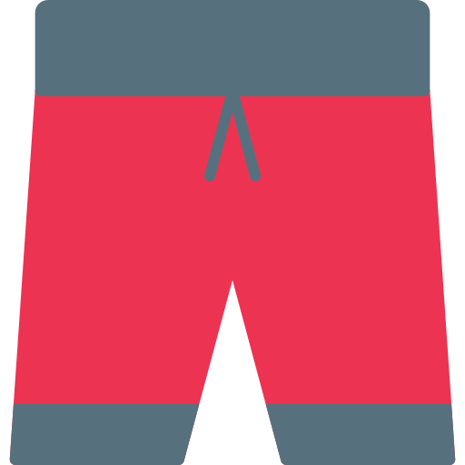 pantalones cortos de fútbol icono gratis