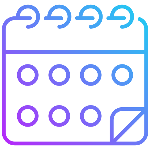 calendário grátis ícone