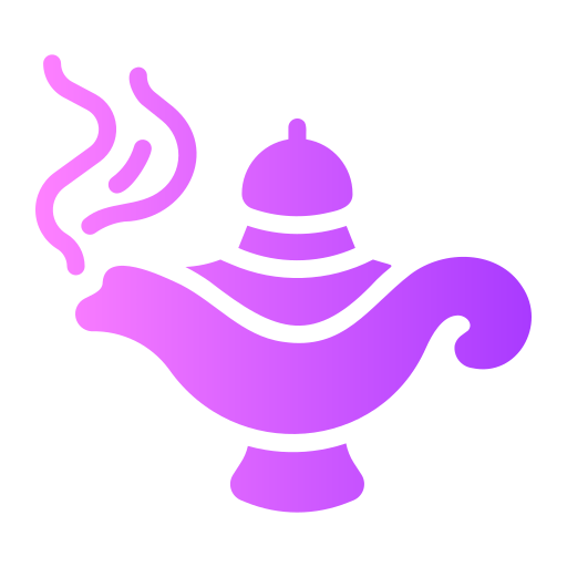 Magic lamp free icon
