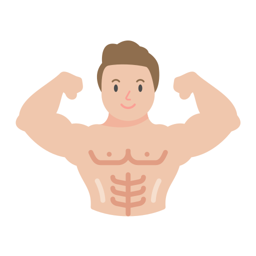 aptitud física icono gratis