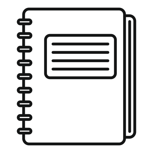 Блокнот бесплатно иконка