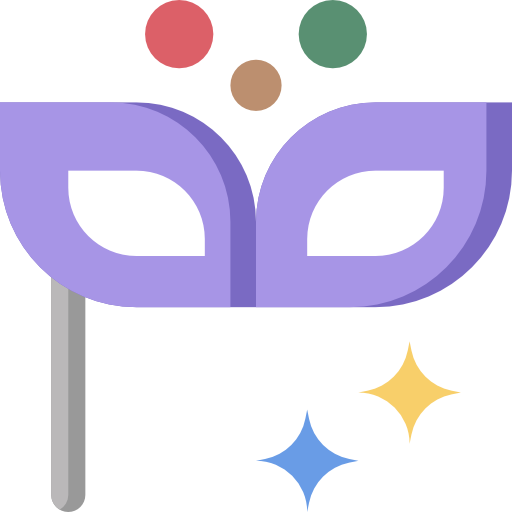 mascarada icono gratis