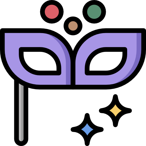 mascarada icono gratis