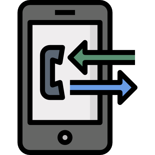 llamada telefónica icono gratis