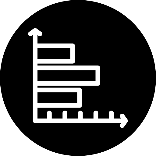 Horizontal bar free icon Horizontal bar free icon