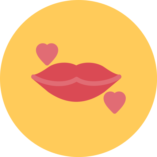 Lips - Free love and romance icons