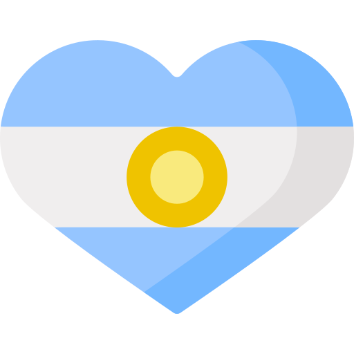 bandera argentina icono gratis