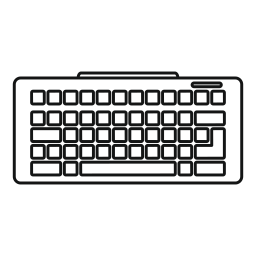 teclado icono gratis