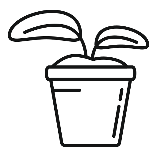 Pot Generic outline icon