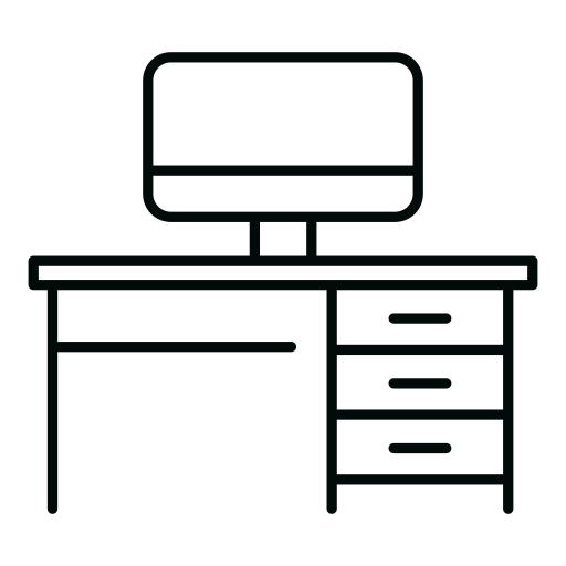bureau Icône gratuit