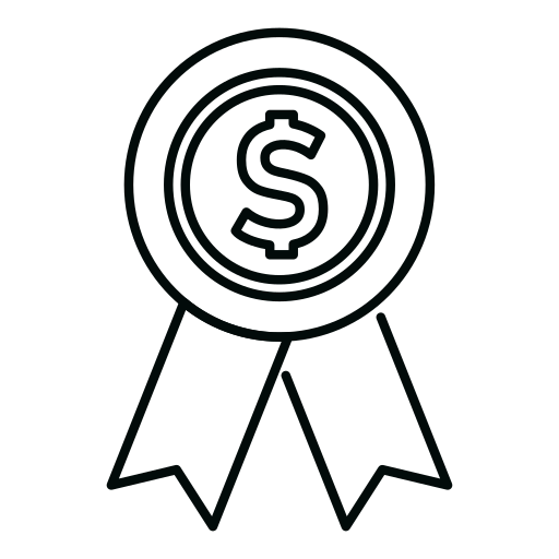 Dollar free icon