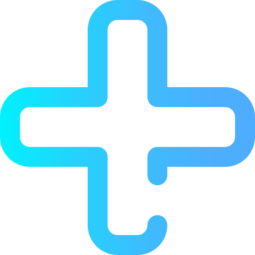 blue plus icon png