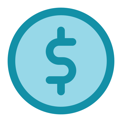 Dollar free icon