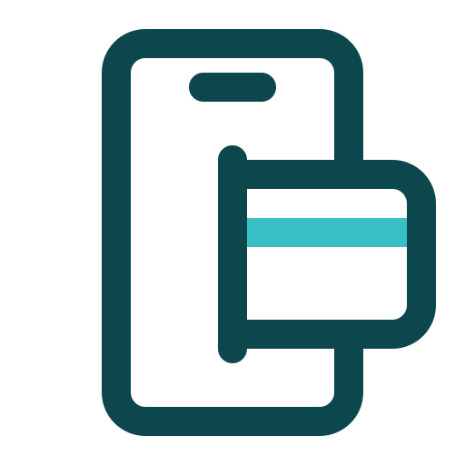 Mobile banking free icon