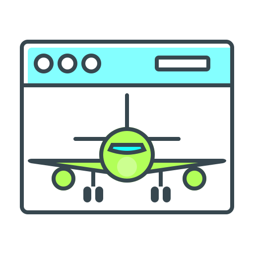 avião grátis ícone