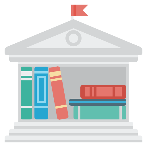 biblioteca icono gratis