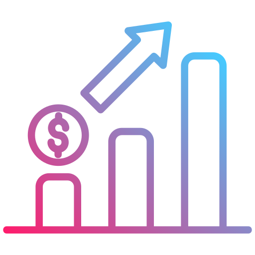 crecimiento icono gratis