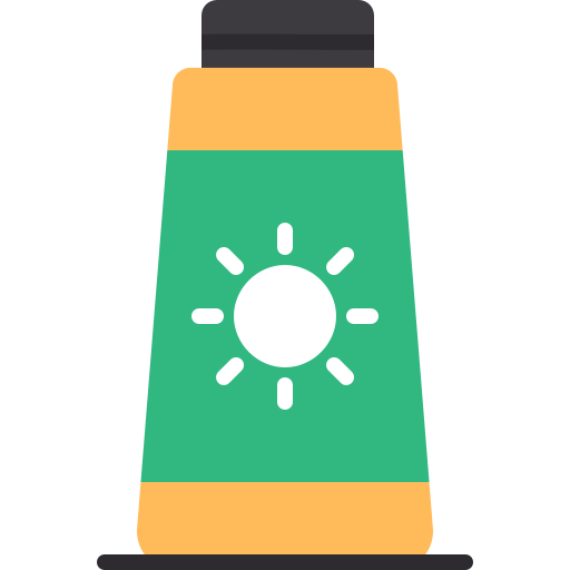 Sunscreen free icon