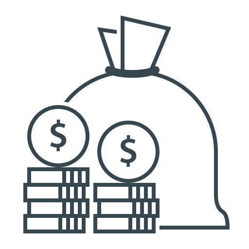 monedas icono gratis