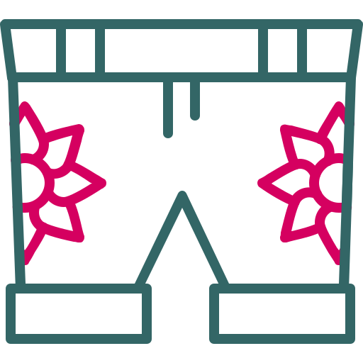 bermudas icono gratis