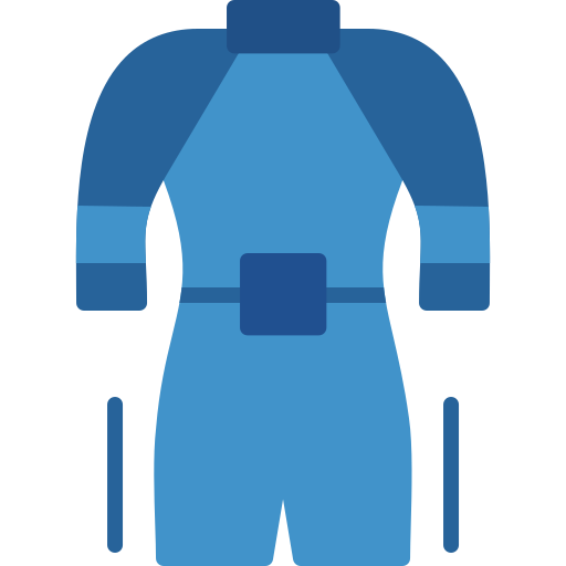 traje de neopreno icono gratis