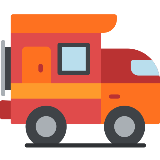 furgoneta camper icono gratis