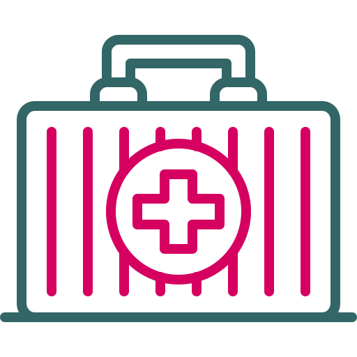 kit de primeros auxilios icono gratis