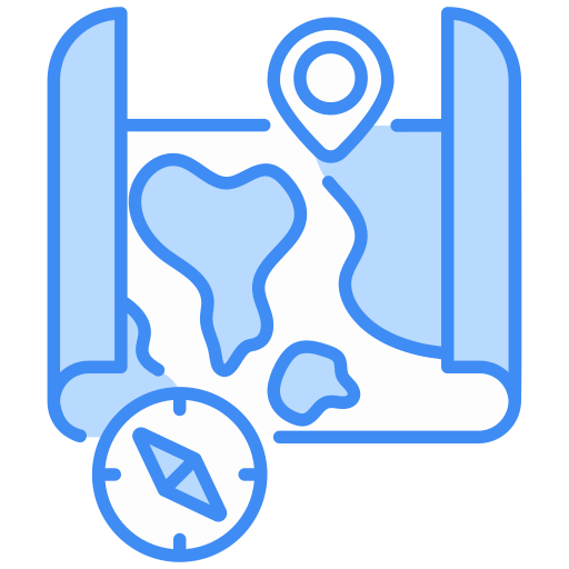 mapa icono gratis