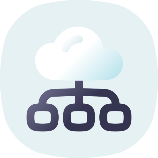 servidor en la nube icono gratis