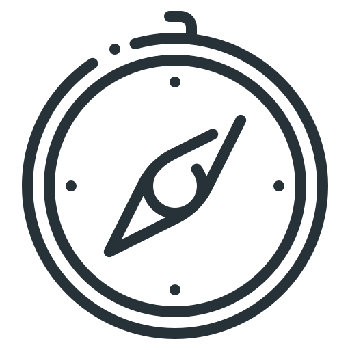 dirección icono gratis