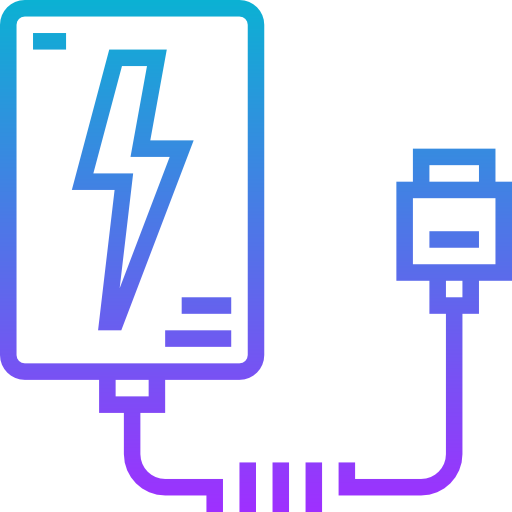 Charger Meticulous Gradient icon