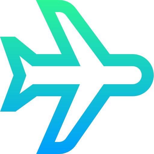 비행기 무료 아이콘