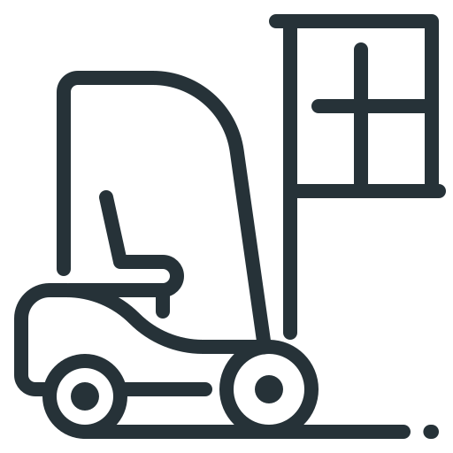 Вилочный погрузчик бесплатно иконка