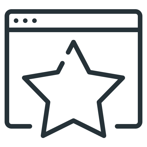 Website Generic outline icon