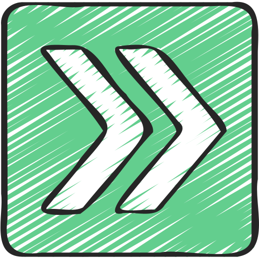 quadratischer pfeil kostenlos Icon