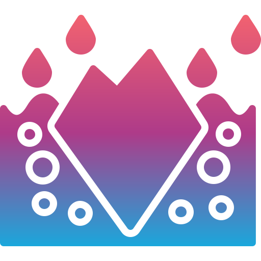 agua fría icono gratis