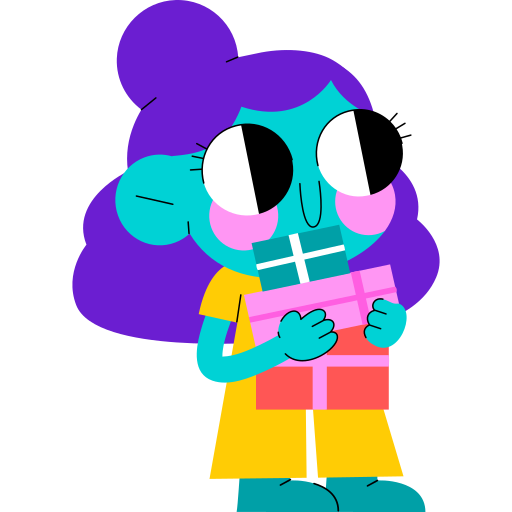 Gift free sticker