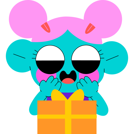 Gift free sticker