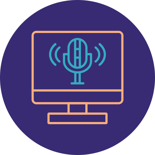 podcast Icône gratuit