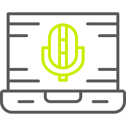 Voice recording free icon