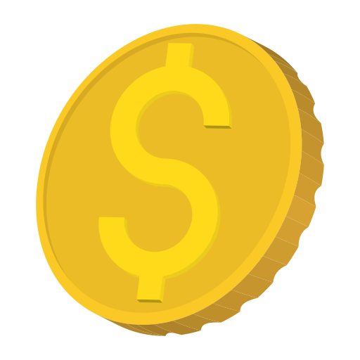 Dollar free icon