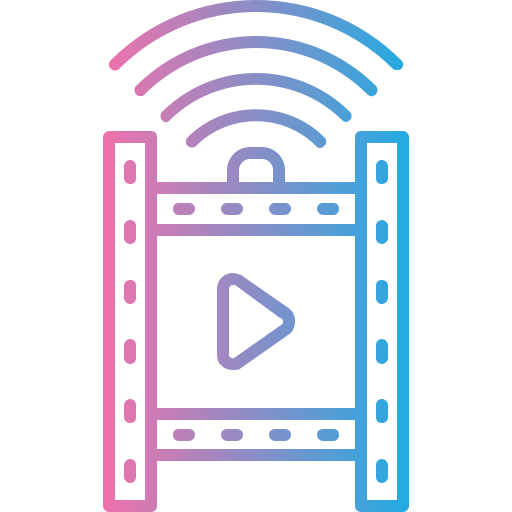 podcast de films Icône gratuit podcast de films Icône gratuit