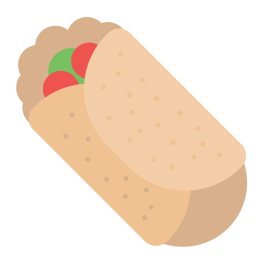 burrito icono gratis