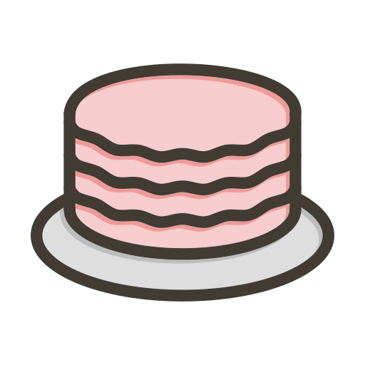 pastel de fresa icono gratis