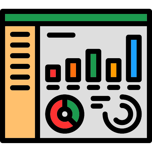 Chart free icon