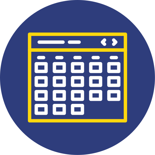 calendario icono gratis