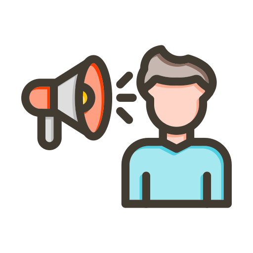 marketing directo icono gratis