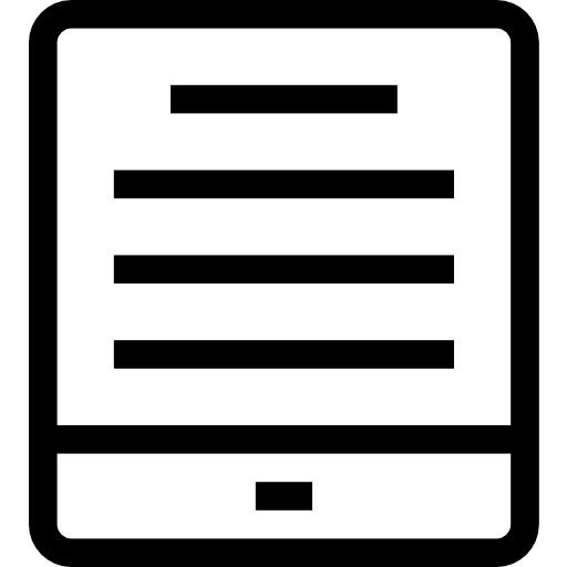 libro electronico icono gratis